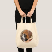 Boxer Puppy Dog Canvas tas (Voorkant (product))