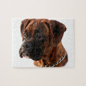 Boxer puppy Dog Jigzaae puzzel Legpuzzel (Horizontaal)