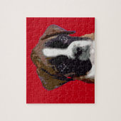 Boxer puppy dog legpuzzel (Verticaal)