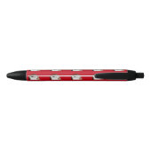 Boxer puppy dog zwarte inkt pen (Achterkant)