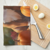 Boxer Puppy Herfst Delight Pompoen Theedoek (Quarter Fold)