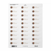 Boxer Puppy Hond Mailing Labels (Full Sheet)