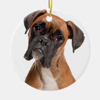 Boxer Puppy Keramisch Ornament