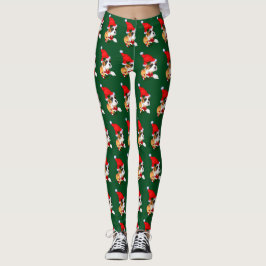 Boxer Puppy Kerstmis Leggings