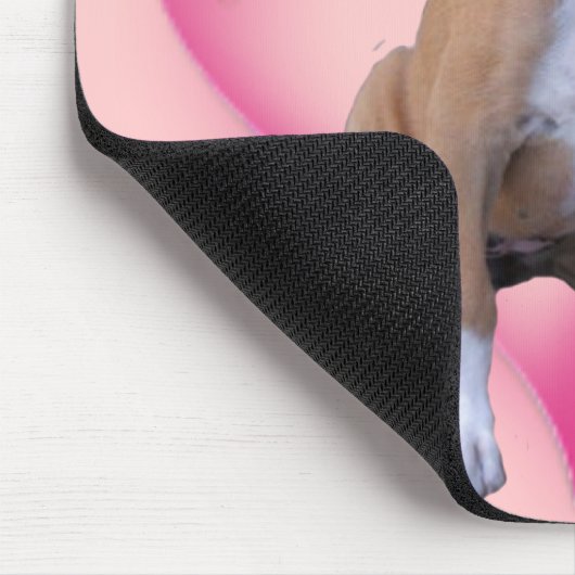 Boxer puppy mousepad muismat (Hoek)