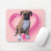 Boxer puppy mousepad muismat (Met muis)