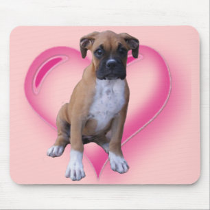 Boxer puppy mousepad muismat