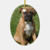 Boxer Puppy Ornament (Voorkant)