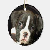 Boxer puppy ornament (Links)