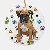 Boxer Puppy Ornament (Voorkant)