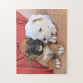 Boxer Puppy Puzzle Legpuzzel (Verticaal)