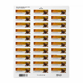 Boxer Puppy Return Label (Full Sheet)