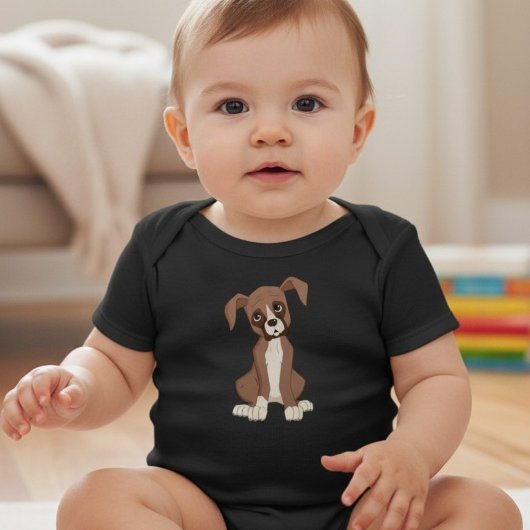 Boxer puppy romper