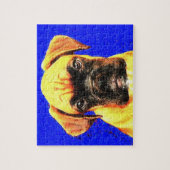 Boxer puppypuzzel legpuzzel (Verticaal)