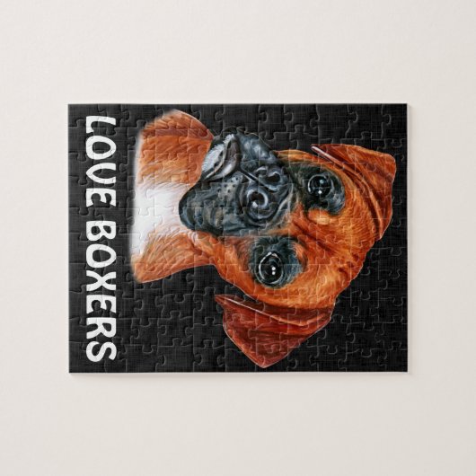 Boxer Puzzle Legpuzzel (Horizontaal)