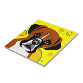 Boxer Ras Tegeltje (Zijkant)