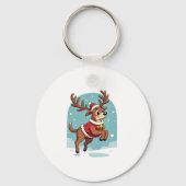 Boxer Rendier Dash Sleutelhanger (Voorkant)