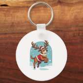 Boxer Rendier Dash Sleutelhanger (Voorkant)