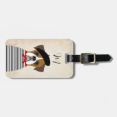 Boxer Retro reisbagage labels (Voorkant horizontaal)