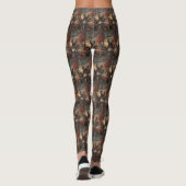Boxer rijden motorfiets halloween eng leggings (Achterkant)