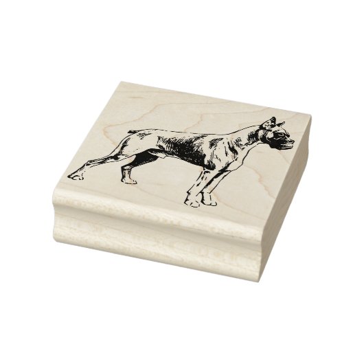 Boxer Rubberstempel (Stempel)