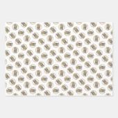 Boxer Schilderij Fawn Cropped Docked Schattigee Do Inpakpapier Vel (Voorkant 2)