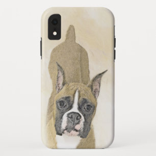 Boxer-schildering - Kute Original Dog Art Case-Mate iPhone Case