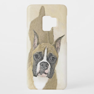 Boxer-schildering - Kute Original Dog Art Case-Mate Samsung Galaxy S9 Hoesje