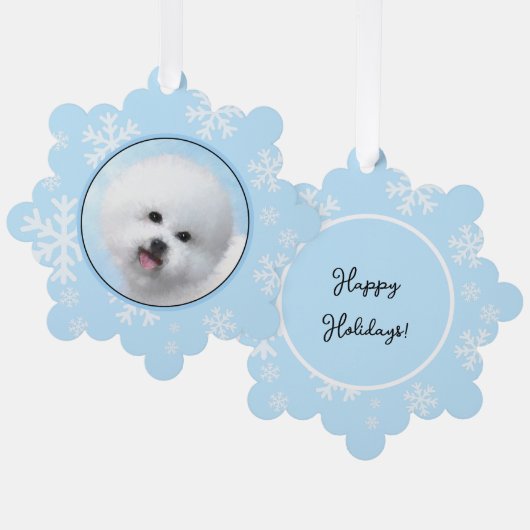 Boxer-schildering - Kute Original Dog Art Ornament Kaart (Voorkant / Achterkant)