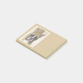 Boxer-schildering - Kute Original Dog Art Post-it® Notes (Schuin)