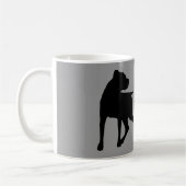 Boxer Silhouette Duet Coffee Mok (Links)