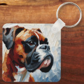 Boxer Sleutelhanger (Achterkant)