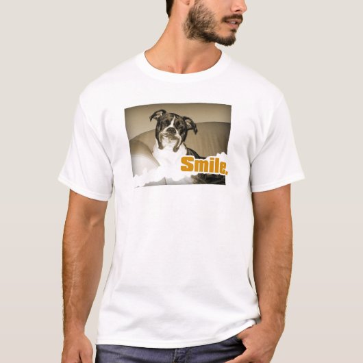 Boxer Smile. T-shirt (Voorkant)