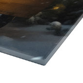 Boxer Sneeuwslee Kerstmisdecor Snijplank (Hoek)