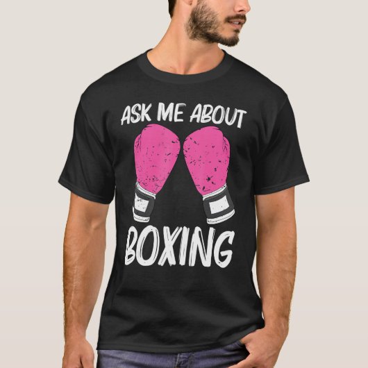 Boxer Sparring Match voor mannen T-shirt (Voorkant)