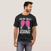 Boxer Sparring Match voor mannen T-shirt (Voorkant volledig)