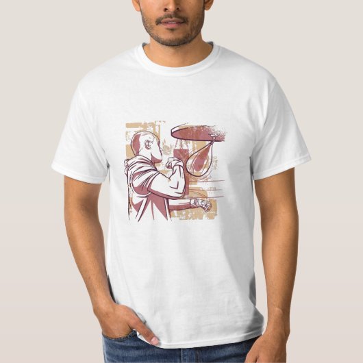 Boxer Speed Bag T-shirt (Voorkant)
