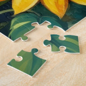 Boxer Spring Sunflower Field Dog Legpuzzel (Zijkant)