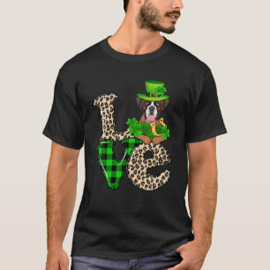 Boxer St. Patricks Day Funny Irish for Men K T-shirt