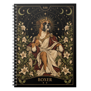 Boxer, Starlit Tarot Kunst Notitieboek