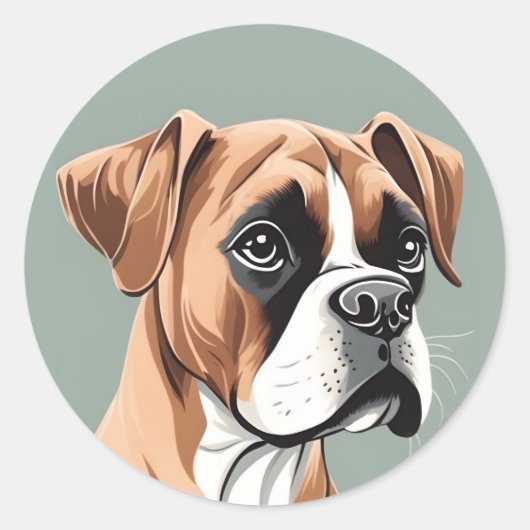 Boxer Sticker (Voorkant)
