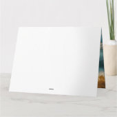 Boxer strand surfen schilderij kaart (Achterkant)