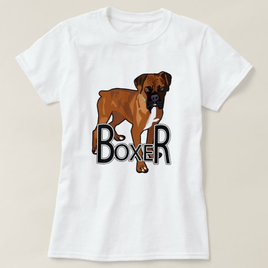 Boxer T-shirt (Design voorkant)