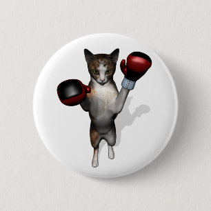 Boxer Tabby Ronde Button 5,7 Cm