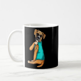 Boxer Tattoos waar ik van hou als het gaat om de M Koffiemok