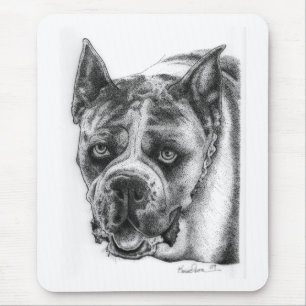 Boxer Tekening Muismat
