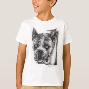 Boxer Tekening T-shirt