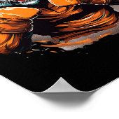 Boxer Tiger Funny Boxing Tiger Graphic Mannen Vrou Poster (Hoek)