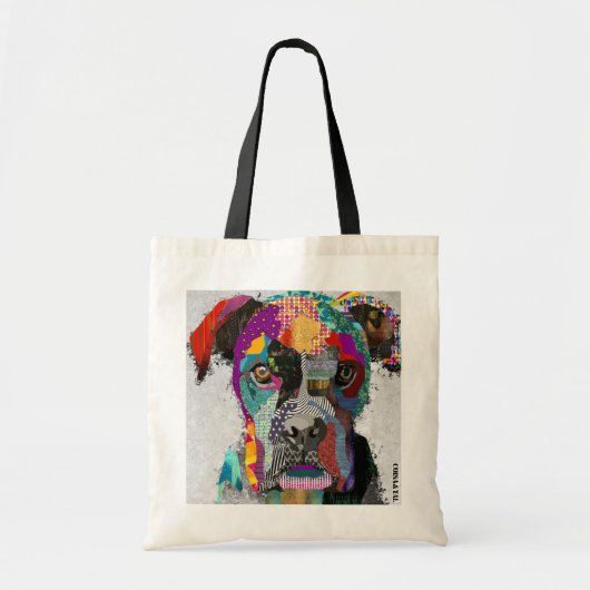 Boxer Tote Bag (Voorkant)