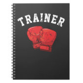 Boxer-trainer voor persoonlijke touringcartraining notitieboek (Voorkant)